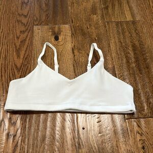 Athleta girl white bra. Sz XXL/16